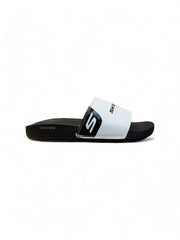 Skechers Slides B+W